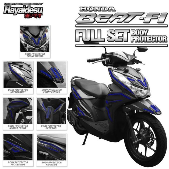 TERBARU - Hayaidesu Body Protector Beat Deluxe /  Beat Street 2020-2023 Full Set Cover