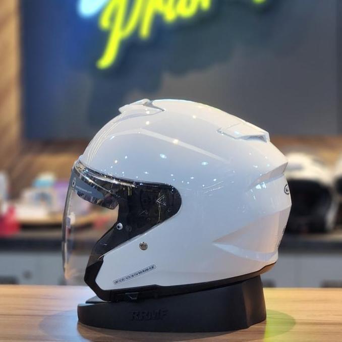 HJC i31 White Helm Half Face