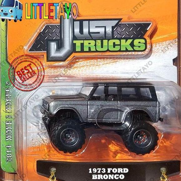JADA JUST TRUCKS WAVE 2 1973 FORD BRONCO UNPOLISHED OFF ROAD JEEP