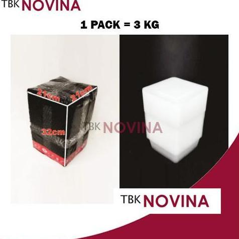 [25PCS]Thinwall 2000ml SQUARE food container box tempat makan plastik kotak nasi penyimpanan makanan