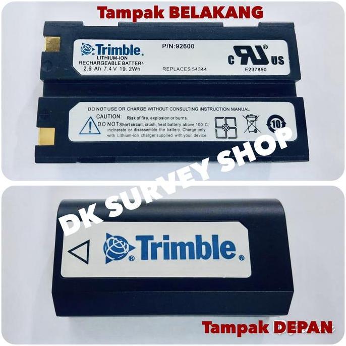BATTERY TRIMBLE BATERAI TRIMBLE GPS 5700 5800 R6 R7 R8 REPLACES 54344