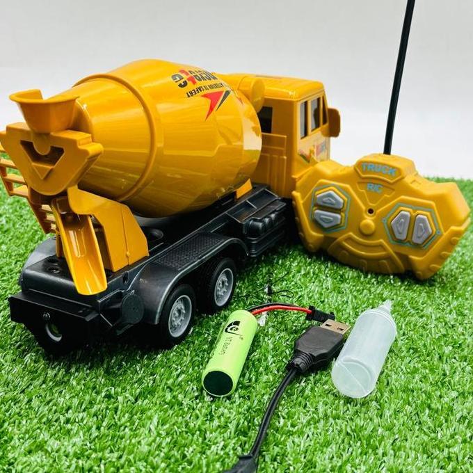 Mainan Anak  Super Truk Molen Remote Control Charger