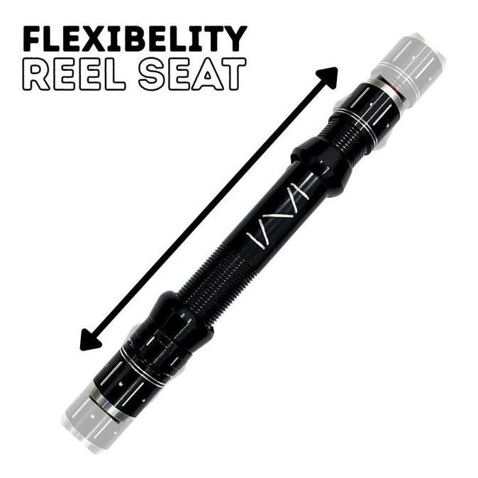 AquaPro Paket Set Joran Laut Telescopic Portable High Carbon dan Reel Pancing Metal Kuat untuk Laut