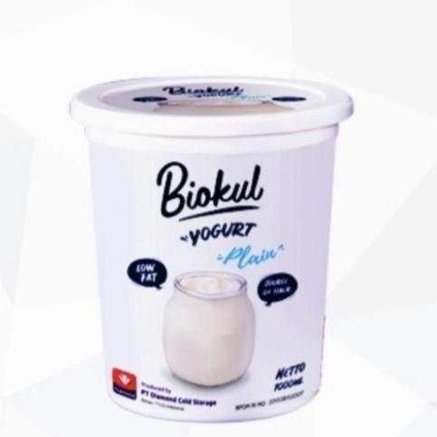 BIOKUL YOGURT PLAIN 1 LITER / YOGHURT 1000ML