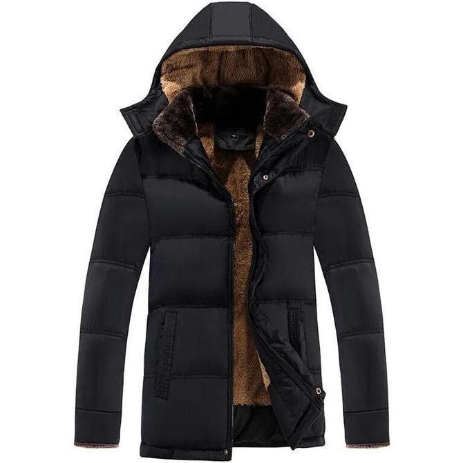 Mantel Jaket Pria Musim Dingin AS