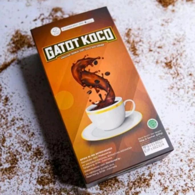 Kopi Gatot koco 1 Box isi 5 sachet / Gatot koco Coffee ABD