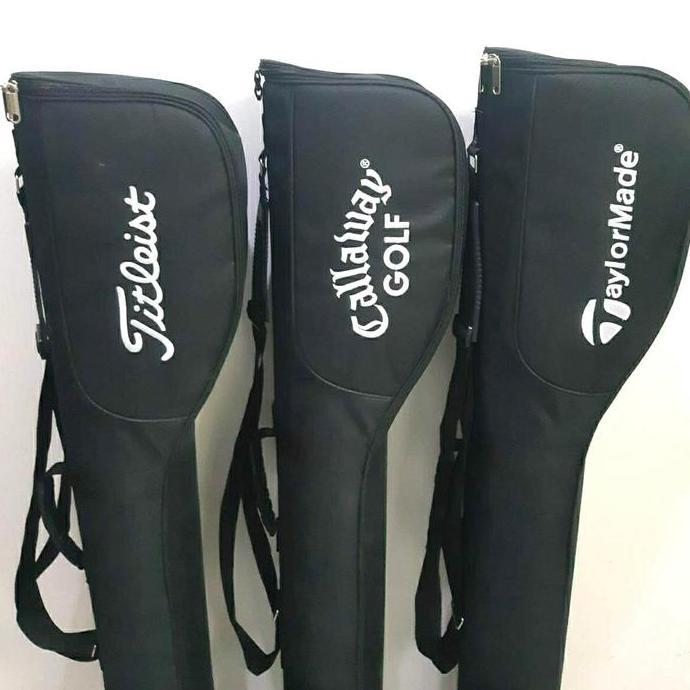 Premium Tas GOLF buat Driving range Sunday Bag Half Bag Stik Golf Promo