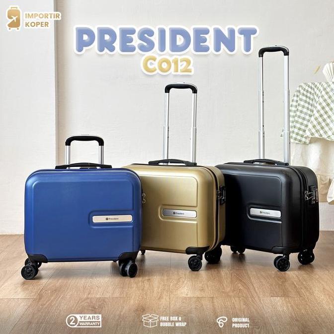 TERBARU - Koper Pilot President 18 inch Koper Cabin Tsa Lock Travel Umroh