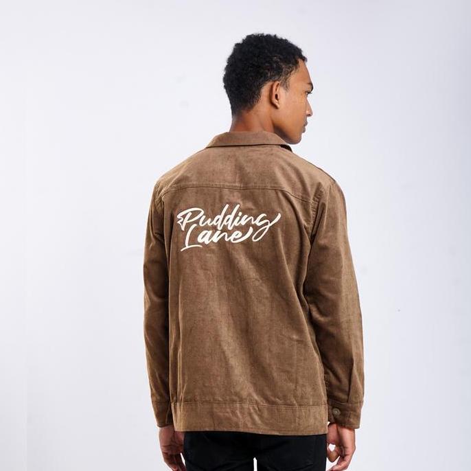 Promo Puddinglane Jaket Corduroy With Pocket Dominic COD