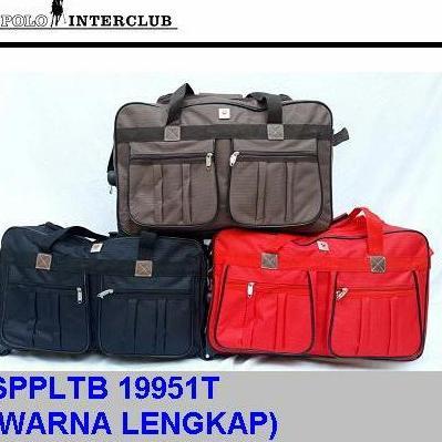 TERBARU - TAS PAKAIAN TROLI BESAR POLO INTERCLUB 19951 TERLARIS TERMURAH