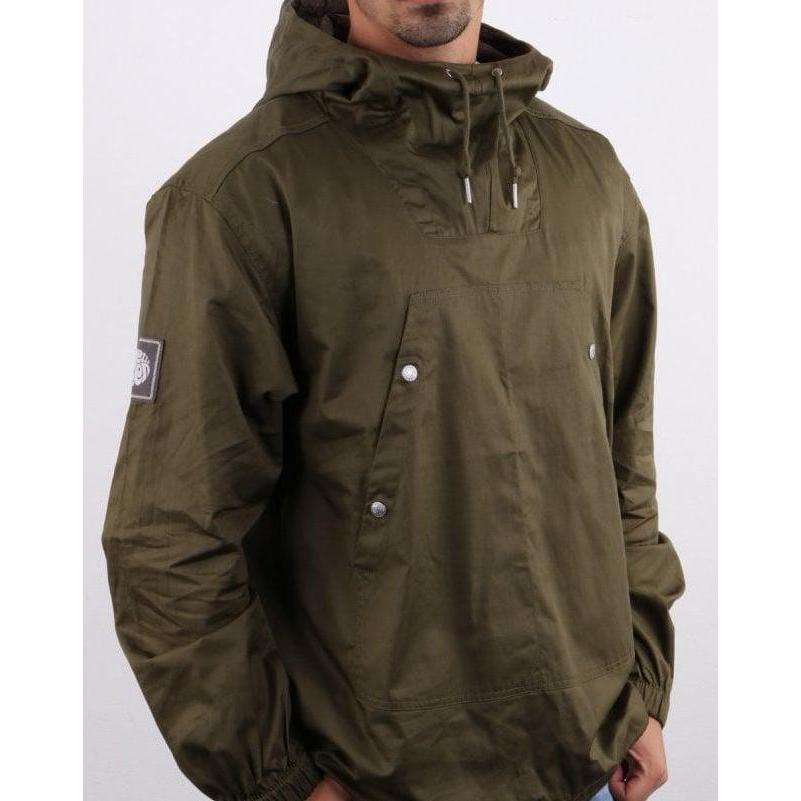 Promo Pretty Green Cotton Overhead Jacket (Green) Original (PGJK01010) COD