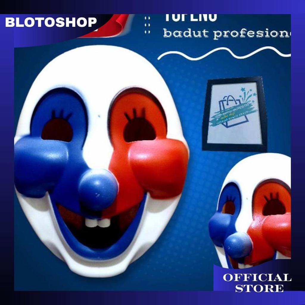 Topeng Badut Profesional, Topeng Badut Warna, Topeng Badut Painting, Topeng Pesta Sale