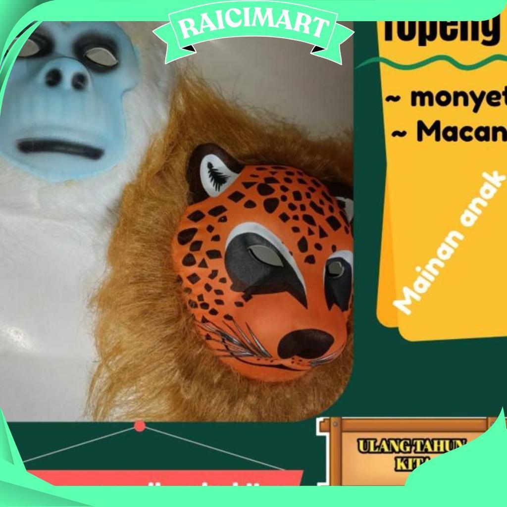 Topeng Kera Sakti, Topeng Macan, Topeng Kera ,Topeng Festival,Topeng Mainan Anak Promo 10.10