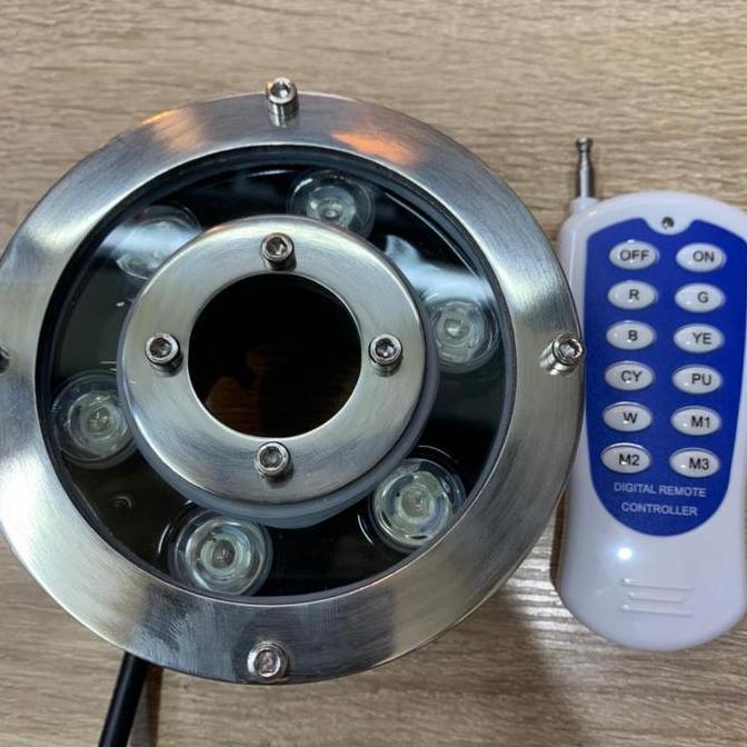 Lampu Kolam Air Mancur / Lampu Fontain Kolam 6 Watt / 12 Watt