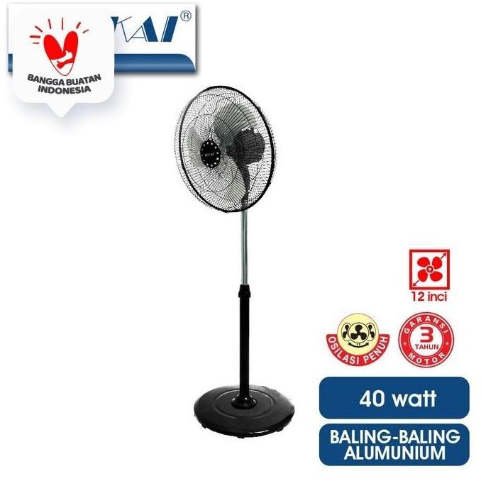 Sekai Kipas Angin Tumpu Performa Tinggi HSN 1238 PO HSN1238