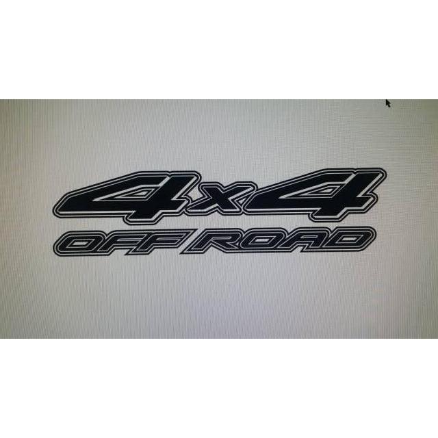 stiker 4x4 offroad
