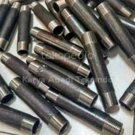 Pipa Nepel Besi Drat 14 Inch Pipa Nepel Carbon Steel P .30Cm