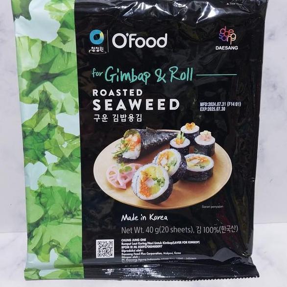 Rumput Laut Kering Korea Laver For Gimbap Rumput Laut Sushi10Pcs