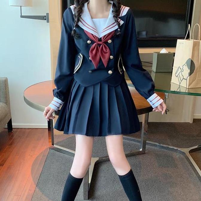 *:*:*:*:*] Japan School Uniform Woman Costume Seragam Sekolah Anime Jepang kostum Wanita Japan