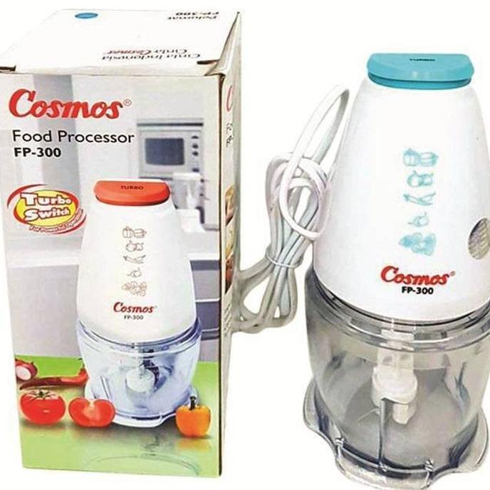 Blender Cosmos Food Processor Mini 300ml FP300 Blender Mini Blender Capsul Aksesoris food prosessor