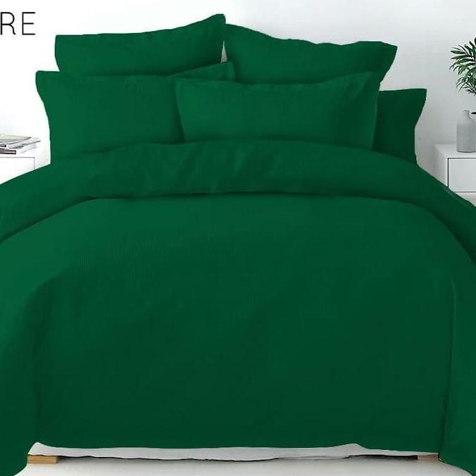 Bedcover Set King Polos Rosana Vito Dark Green 180X200 Cm