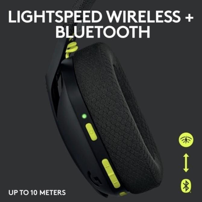 Logitech G435 Wireless + Bluetooth Gaming Headset Lightweight G 435