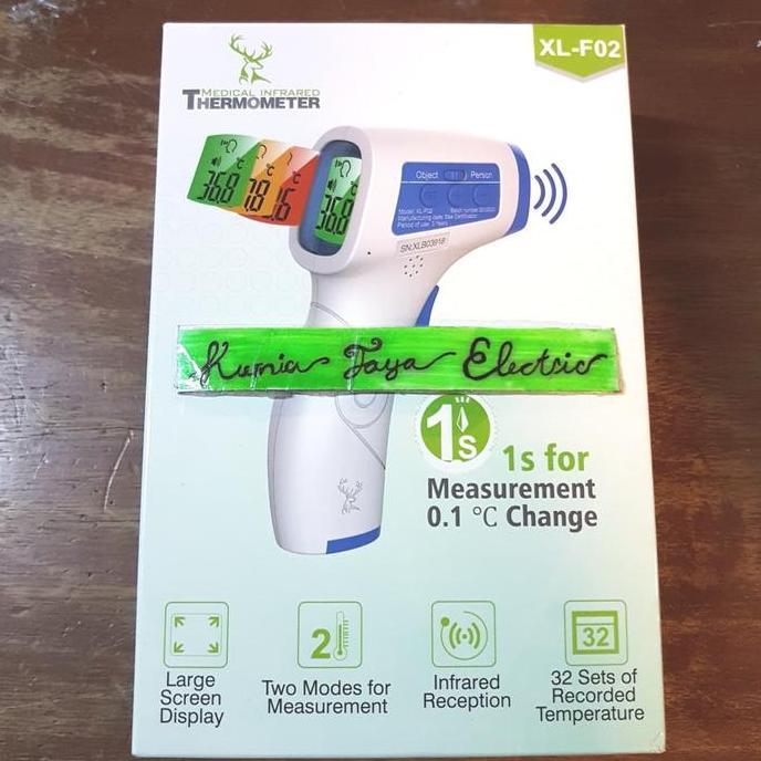 Termogan / Thermogun / Thermometer Infrared Suhu Badan Xl-F02