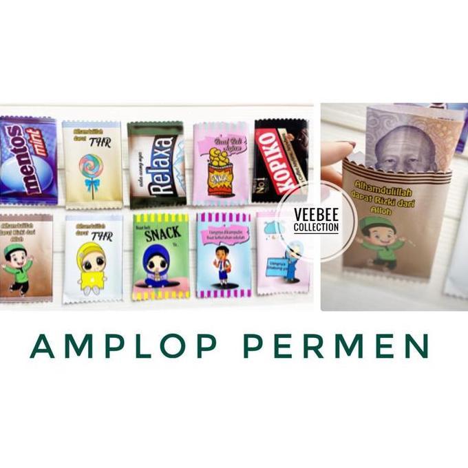 populer] Amplop permen Lebaran idul fitri/ angpao THR/ angpao lebaran/ amplop