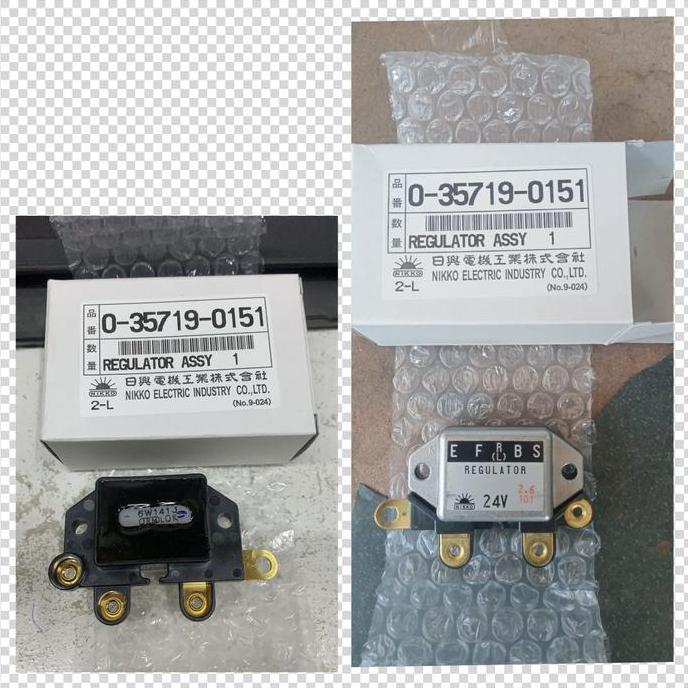 IC REGULATOR 24V NIKKO ORIGINAL - IC REGULATOR ALTERNATOR Terlaris