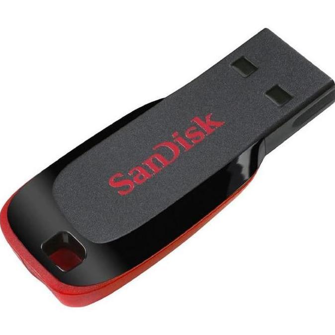 FlashDisk Sandisk CZ50 128GB - Flash Disk Cruzer Blade 128GB USB