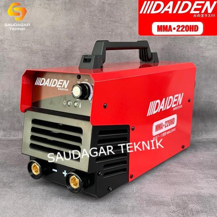 Promo Daiden Mma 220Hd Mesin Las Listrik Inverter Travo Las Mmai 220A 200A Cod