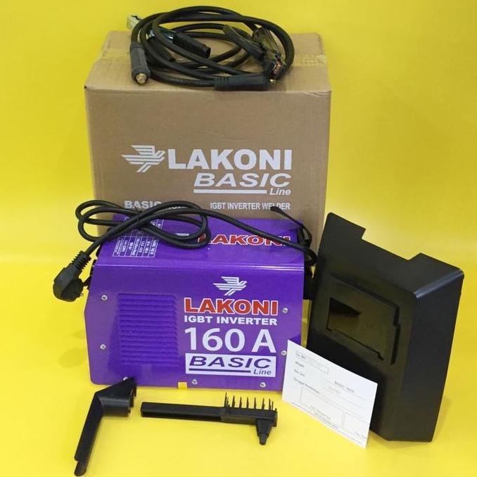 Promo Lakoni Basic 162Ixs Mesin Travo Las Inverter 160A 900 Watt 162 Ixs Cod