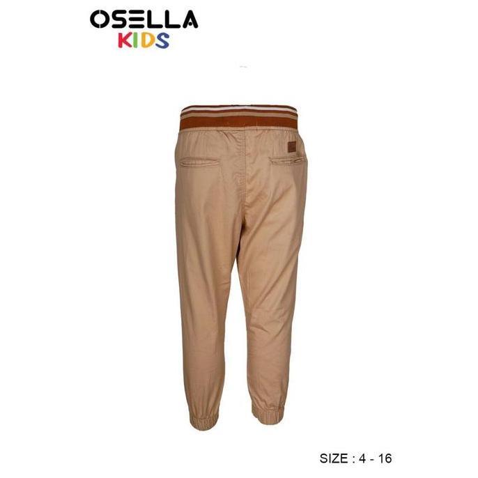 Promo Osella Basic Regular Jogger Pants In Chino 3287200638 | Celana Joger Anak Laki-Laki COD