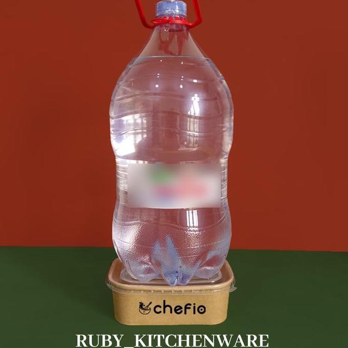 Paper Kraft Bowl Cup Cake Mangkok Kertas Makanan Coklat Laminasi