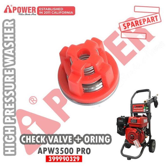 Check Valve + Oring Untuk Apw3500 Pro