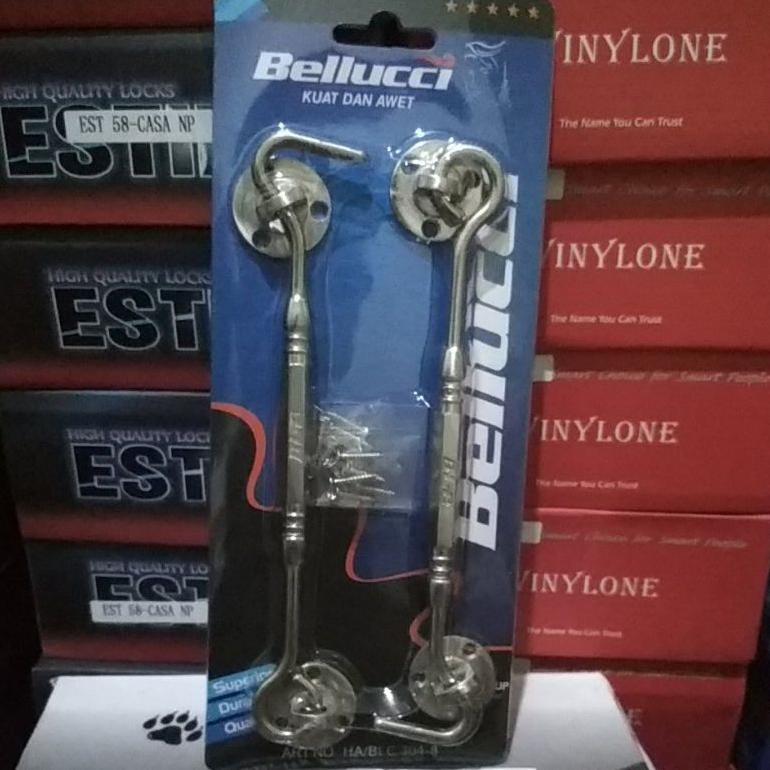 Hak Angin Bellucci 304-8 Hak Angin Bellucci 8" isi 2 pcs