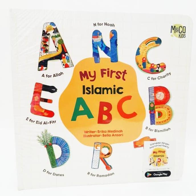 [Mizan Jakarta] Buku My First Islamic Abc Boardbook Augmented Reality Ajaib