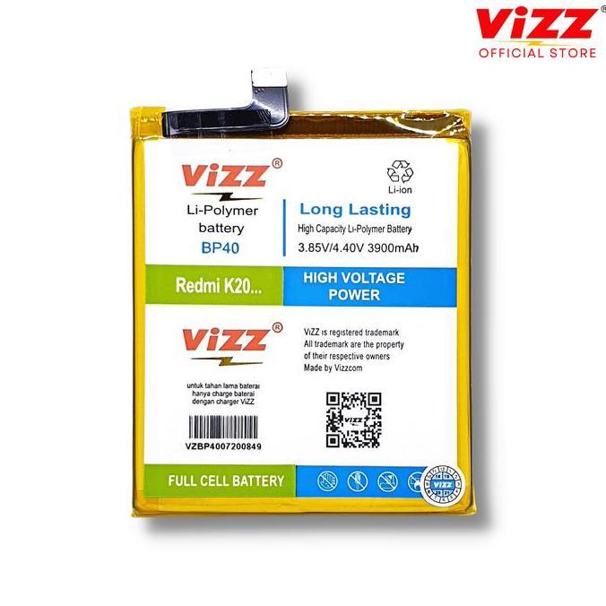 Vizz Baterai BP40 MI 9T PRO | K20 | K20 PRO