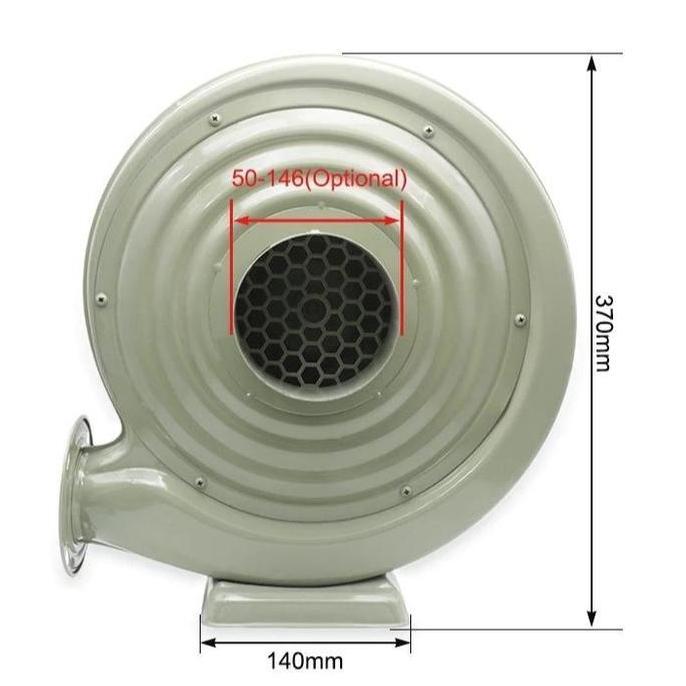 Promo Zaiku Co2 Laser Exhaust Blower Fan Kipas Pembuangan Angin Cod