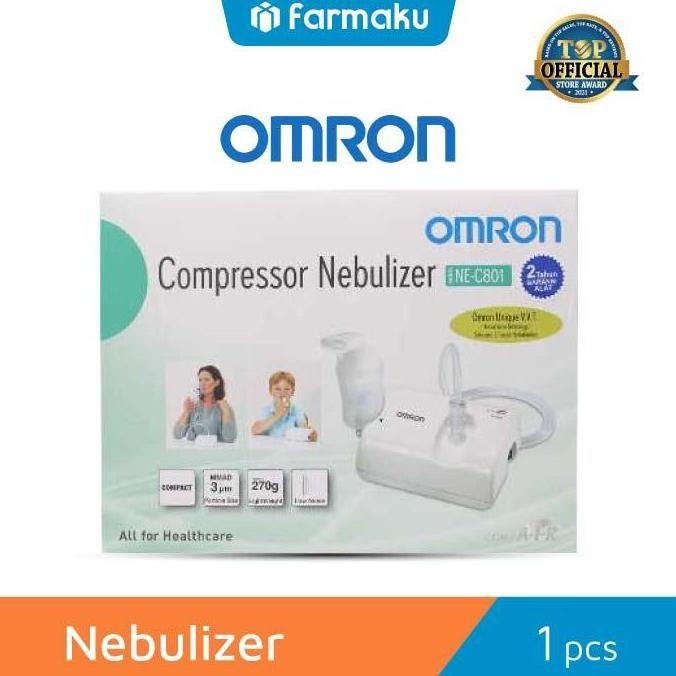 Omron Compressor Nebulizer Ne-C801 - Alat Medis