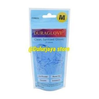 Duraglove Sarung Tangan Nitrile Uk M 10Pcs