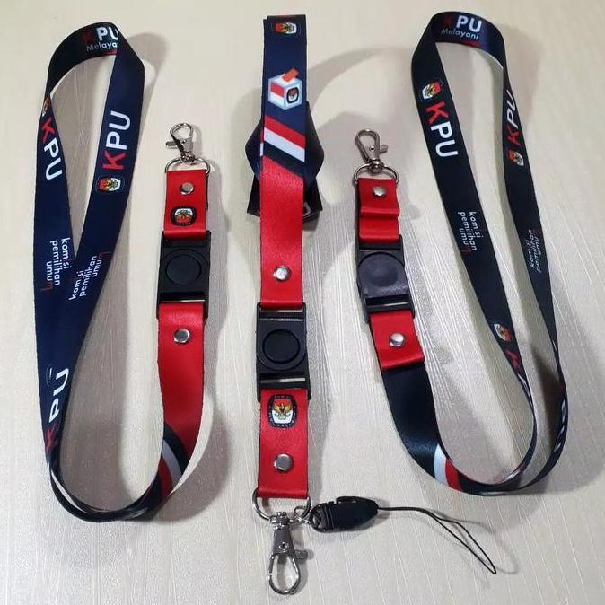 Kpu Lanyard Tali Gantungan Id Card-Holder Printing