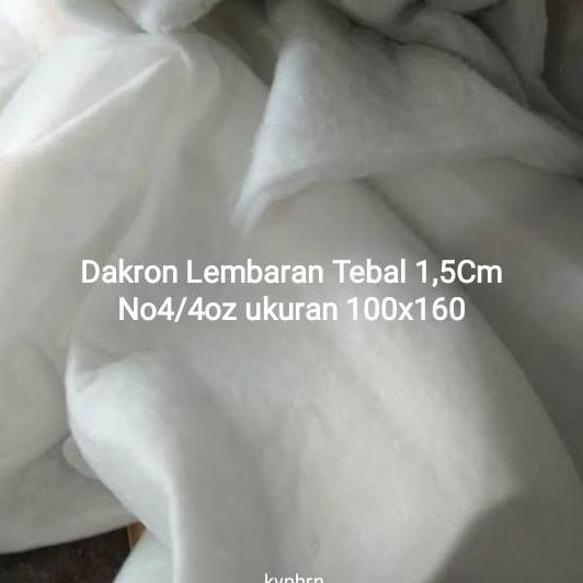 Dakron Lembaran 100X160Cm Tebal1,5Cm Best