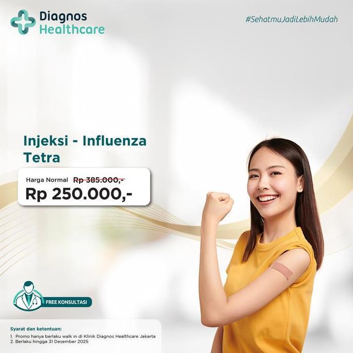 Vaksin Influenza Tetra - Diagnos Laboratorium