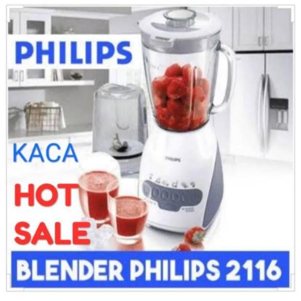 BLENDER PHILIPS HR2116 KACA/PHILIPS BLENDER HR2116 KACA BARU