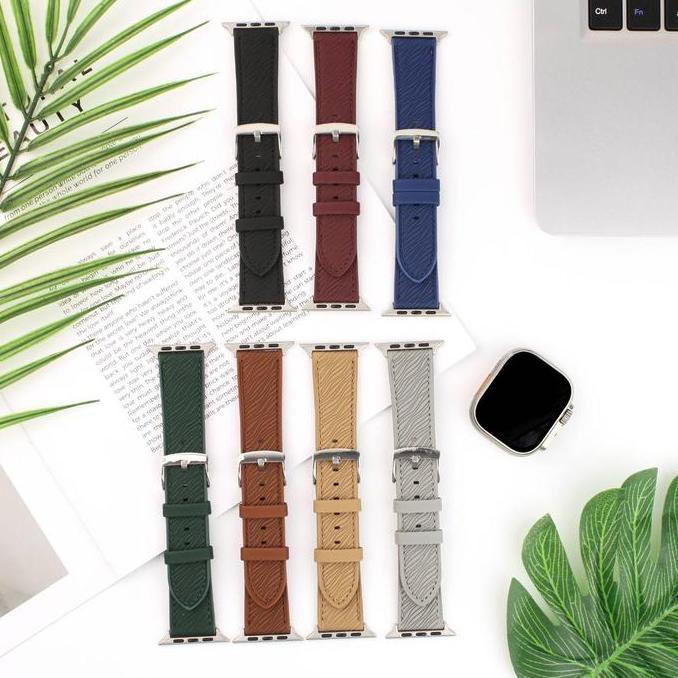 DF129>> Strap Smartwatch DRAGON SCALE CMC Tali Jam Tangan Kulit 22mm 20mm Universal Size Watch