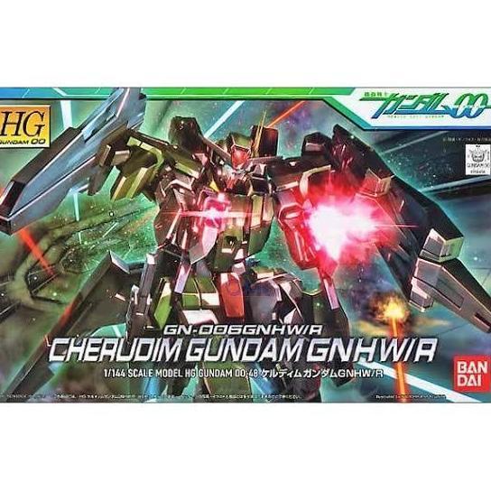 Bandai HG 1/144 Cherudim GNHW/R seri 00 exia qant raiser dynames