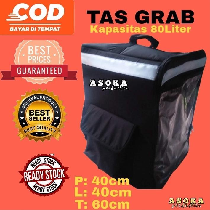 Tas Grab / Tas Grabfood / Tas Delivery / Ransel Kurir Murah ( Anti Air )