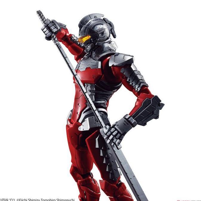 Bandai Figure rise standard 1/12 Ultraman Suit ver 7.5 + base & led