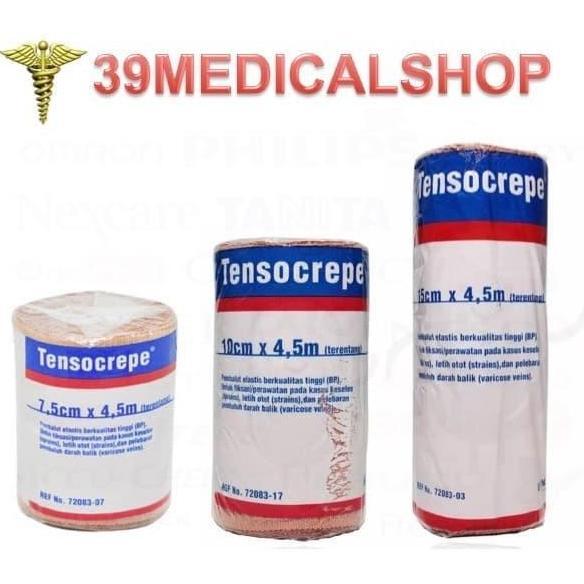 BSN TENSOCREPE PERBAN ELASTIS/ VERBAN ROLL-PERBAN COKLAT-VERBAN COKLAT AUL